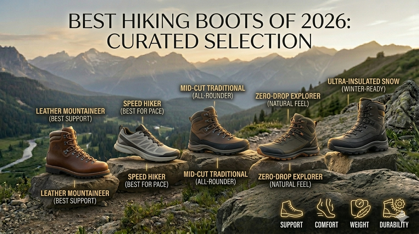 Best Hiking Boots of 2026: Our Top Picks for Every Budget