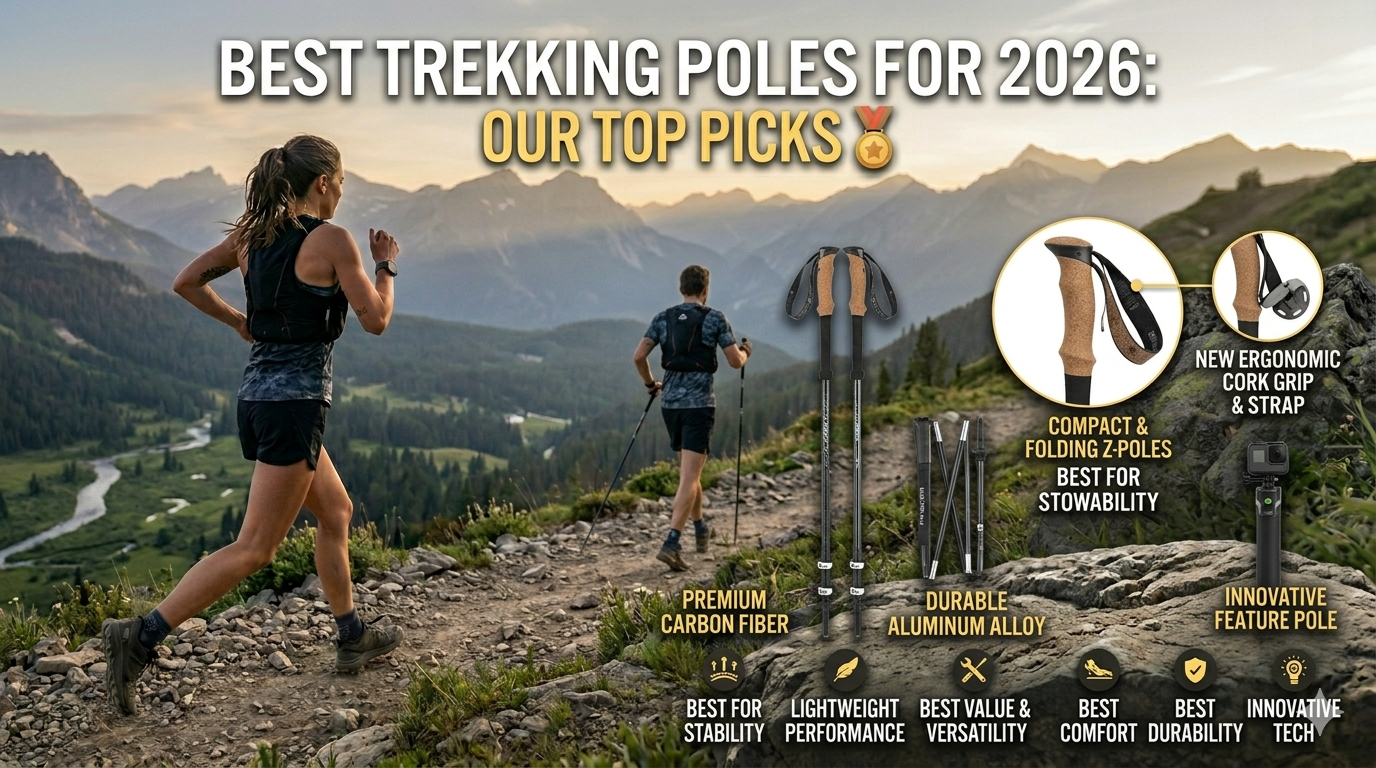Best Trekking Poles for 2026: Our Top Picks for Every Hiker