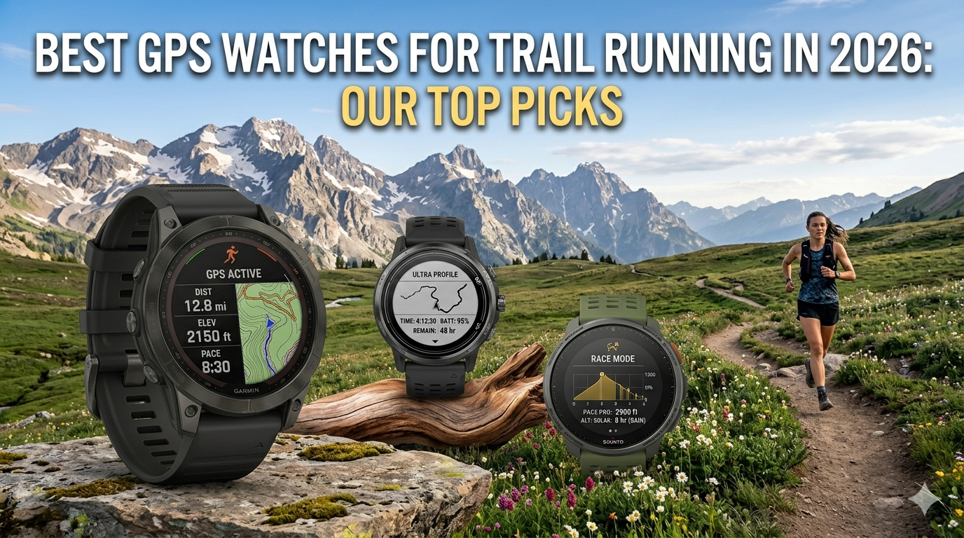 Best GPS Watches for Trail Running in 2026: Our Top Picks