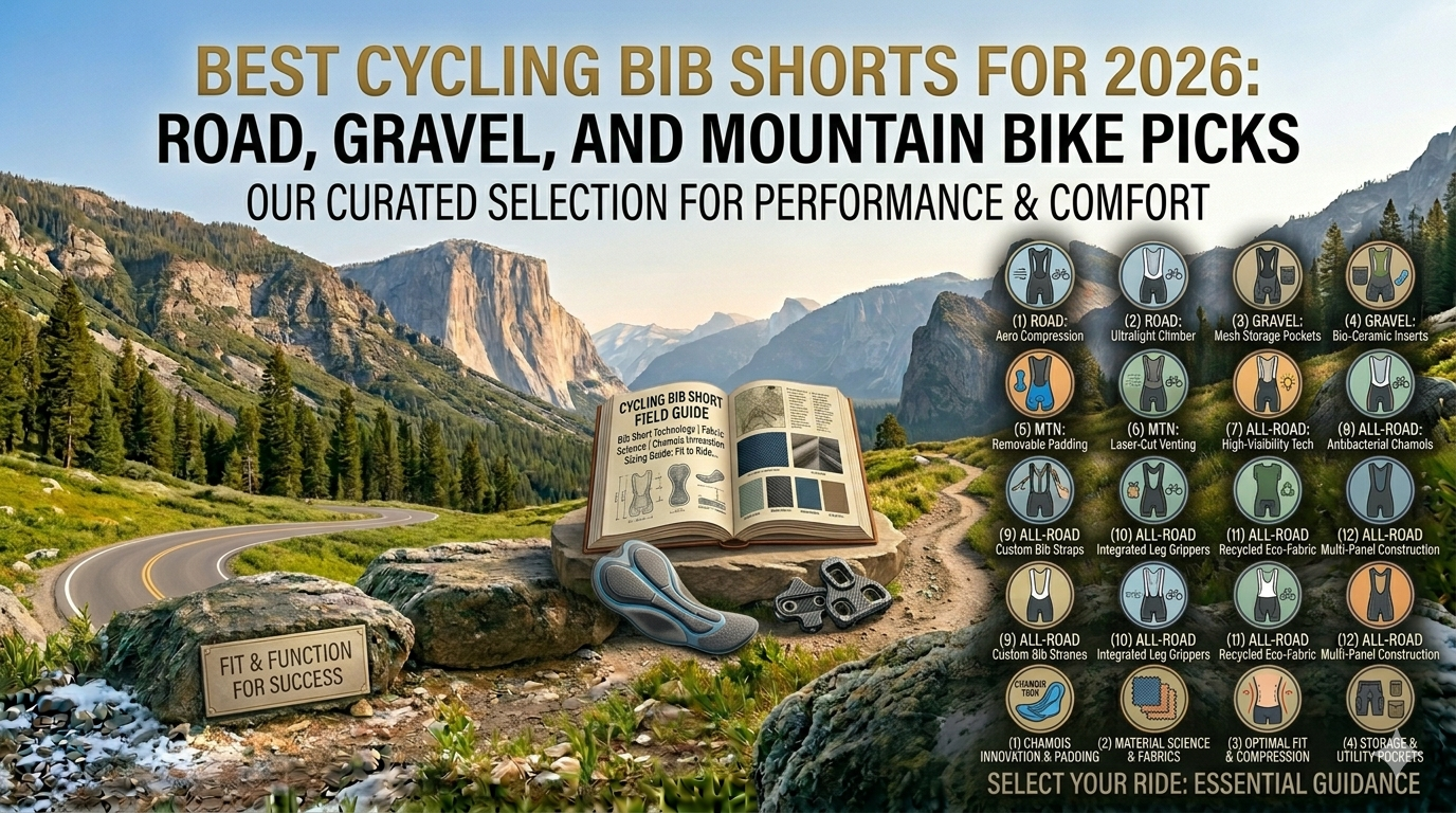 Best Cycling Bib Shorts for 2026: Road, Gravel, and Mountain Bike Picks