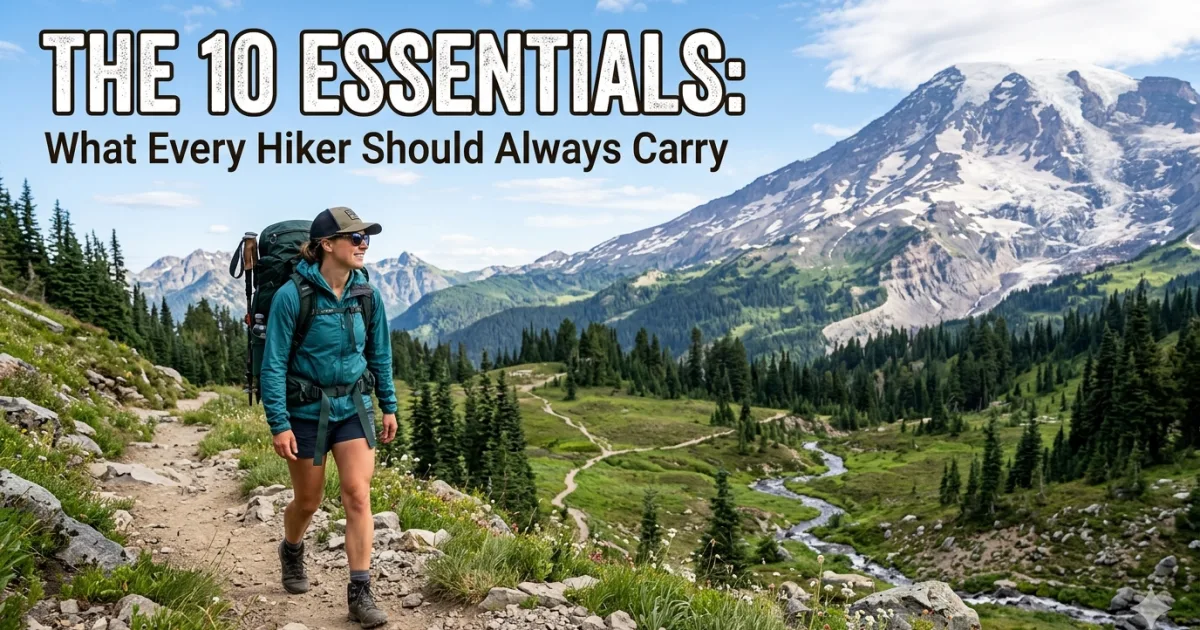 The 10 Essentials: What Every Hiker Should Always Carry