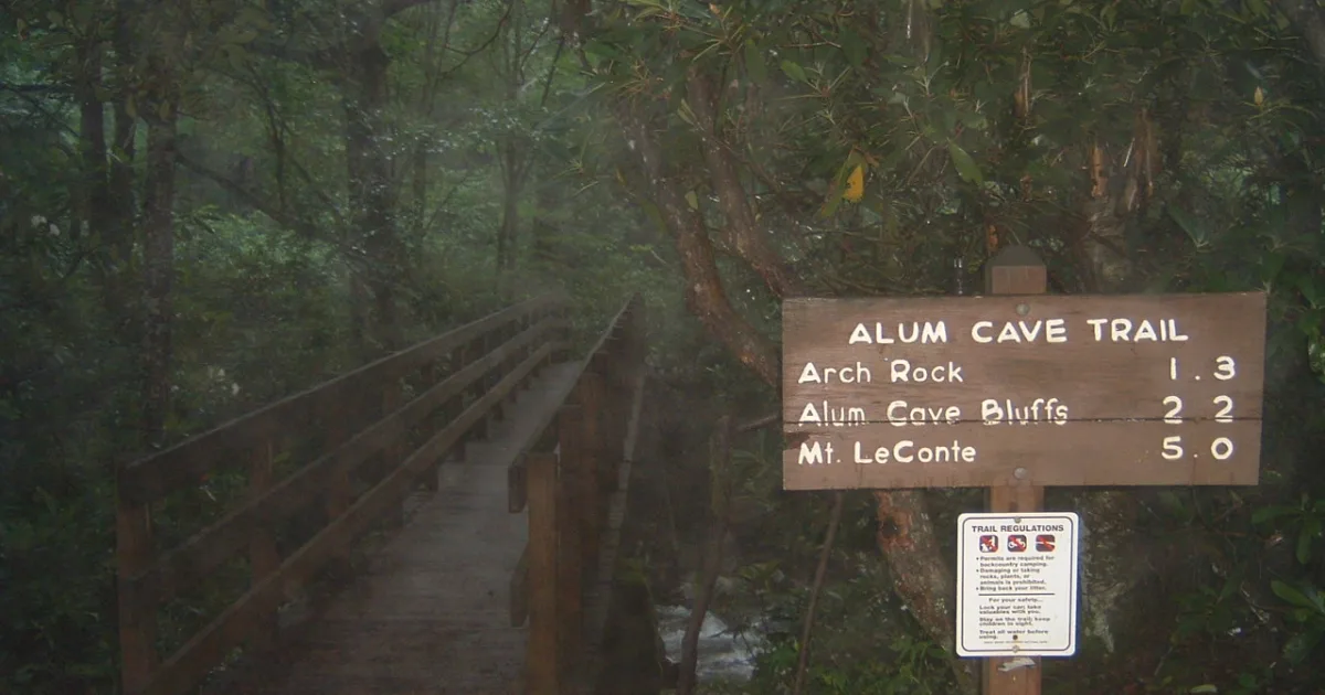 Alum Cave Bluffs Trail — Great Smoky Mountains NP, TN