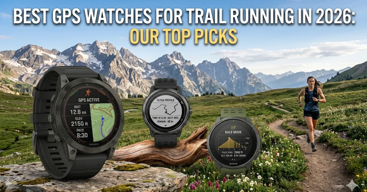 Best GPS Watches for Trail Running in 2026: Our Top Picks