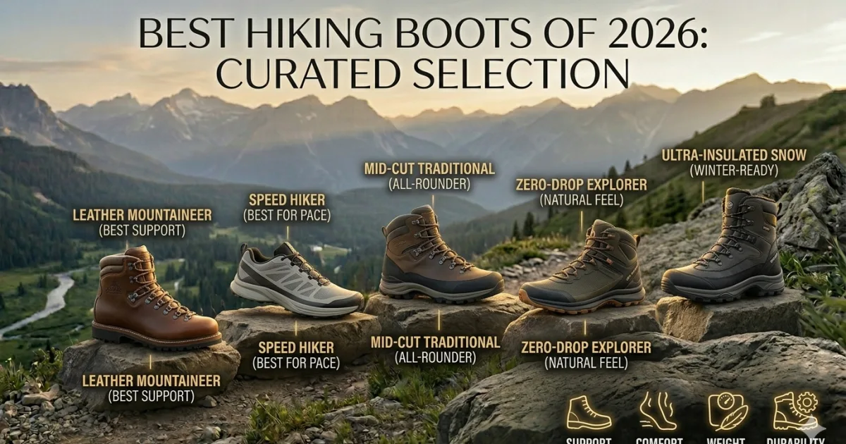 Best Hiking Boots of 2026: Our Top Picks for Every Budget