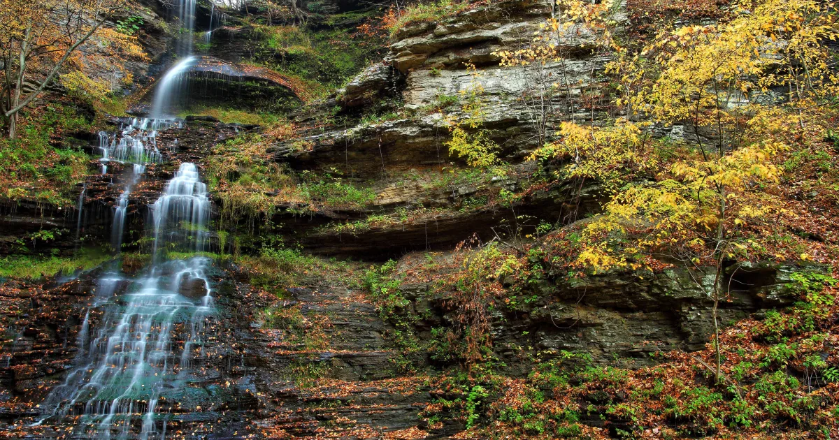 Cathedral Falls: A Roadside Gem in the New River Gorge Region