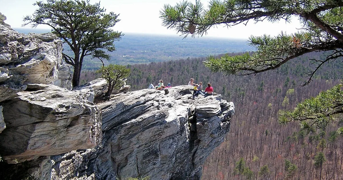 Moore's Wall Loop — Hanging Rock State Park, NC