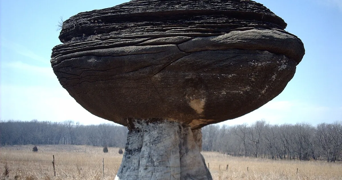 Mushroom Rock State Park Trail — Ellsworth, Kansas