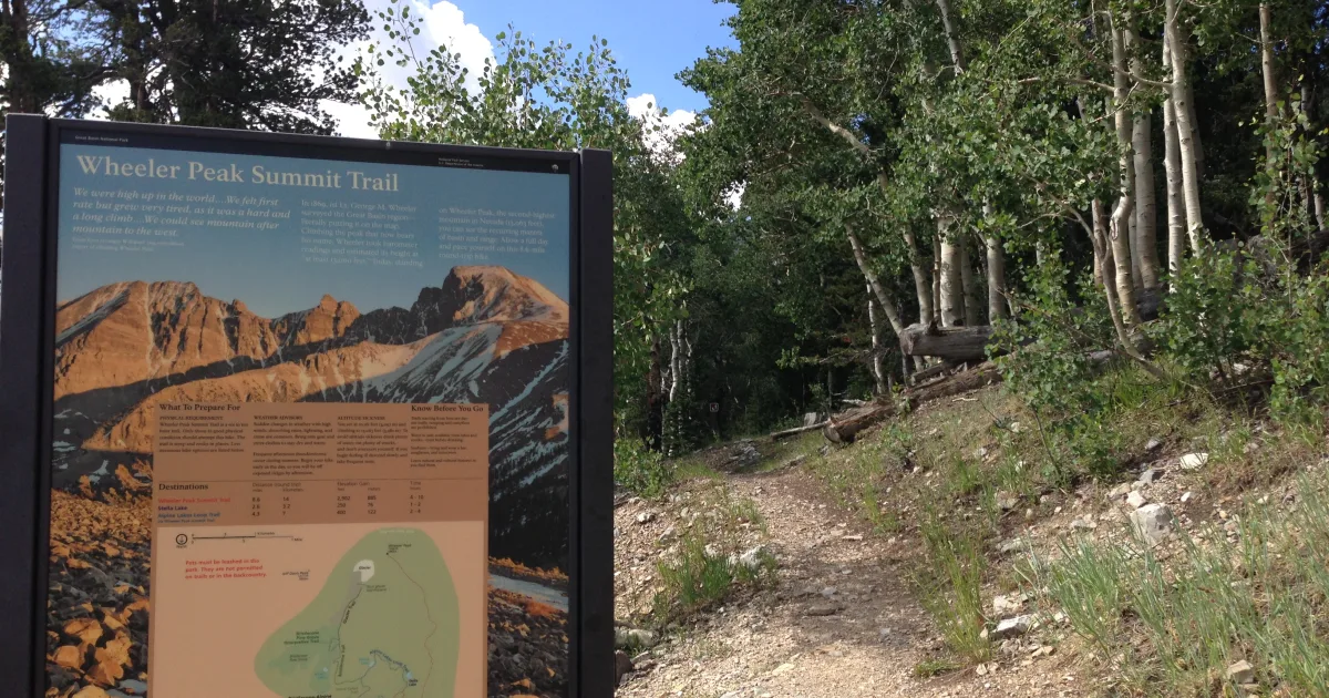 Wheeler Peak Summit Trail
