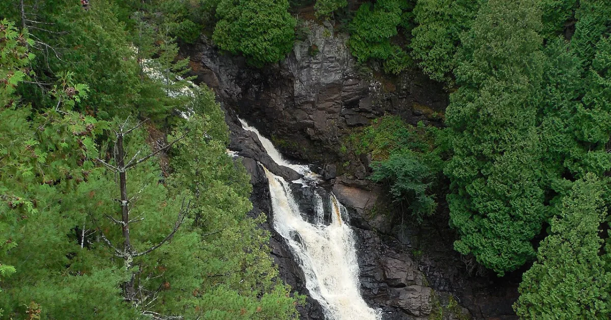 Pattison State Park — Big Manitou Falls Trail