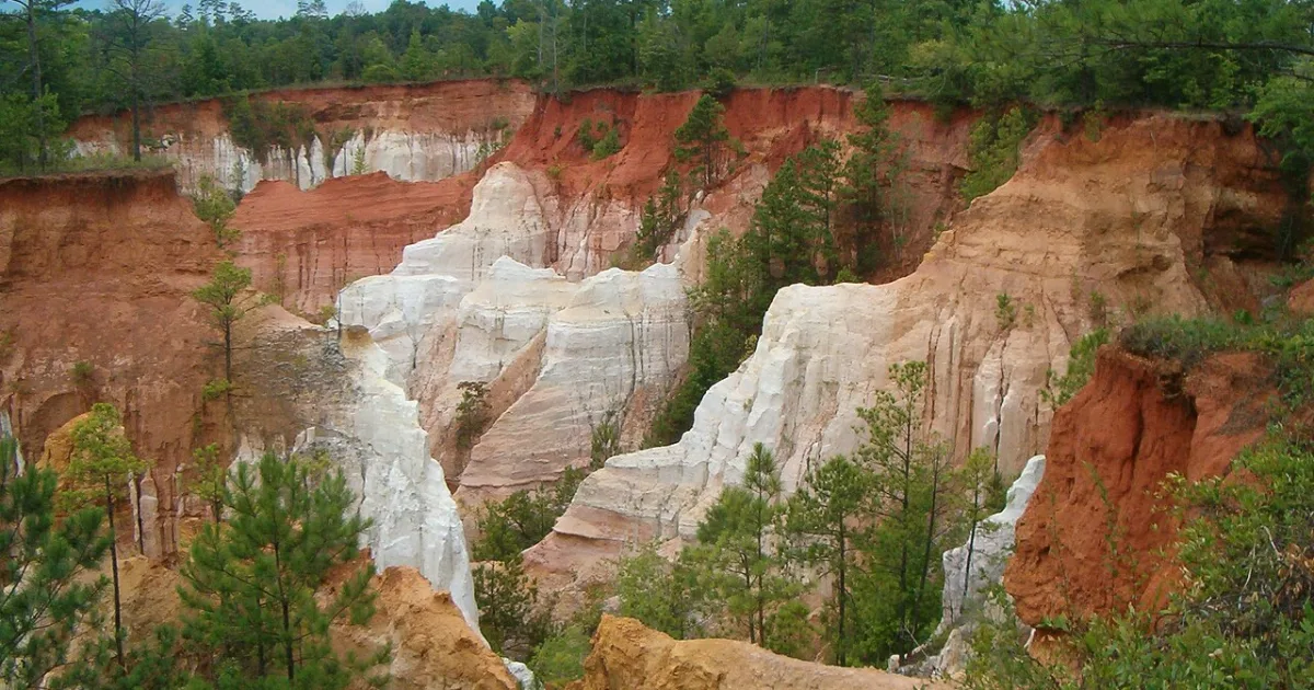 Providence Canyon Trail — Lumpkin, Georgia