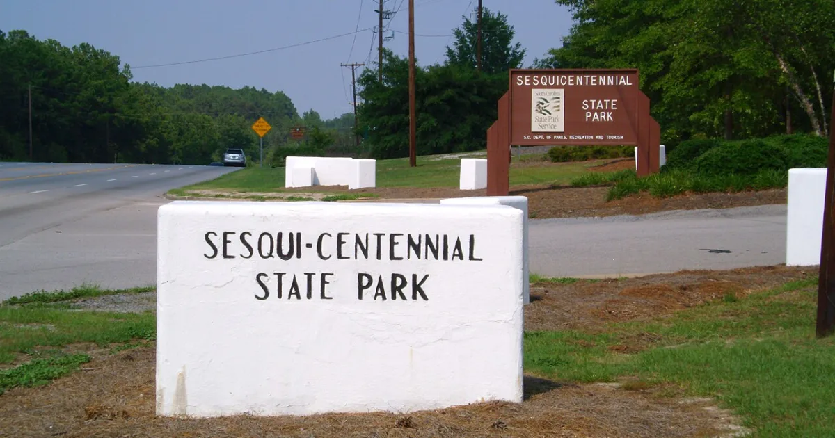 Sesquicentennial Loop — Sesquicentennial State Park, SC