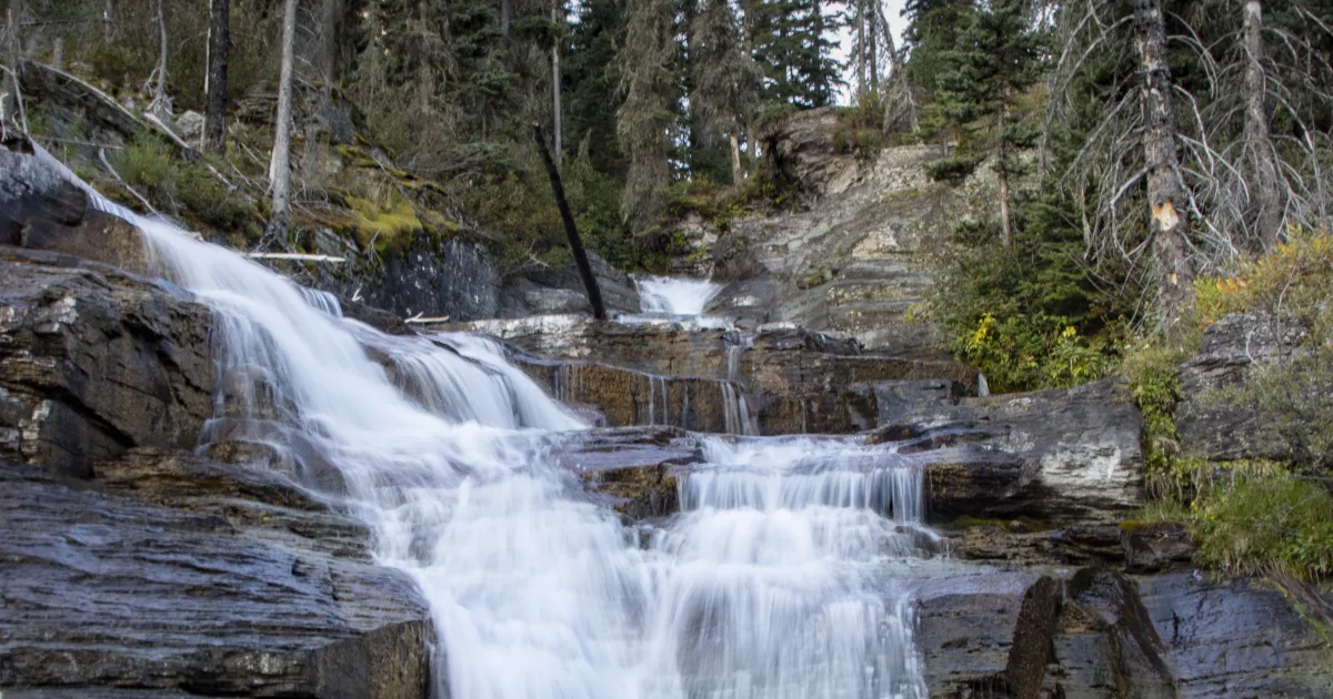 St. Mary Falls Trail Glacier