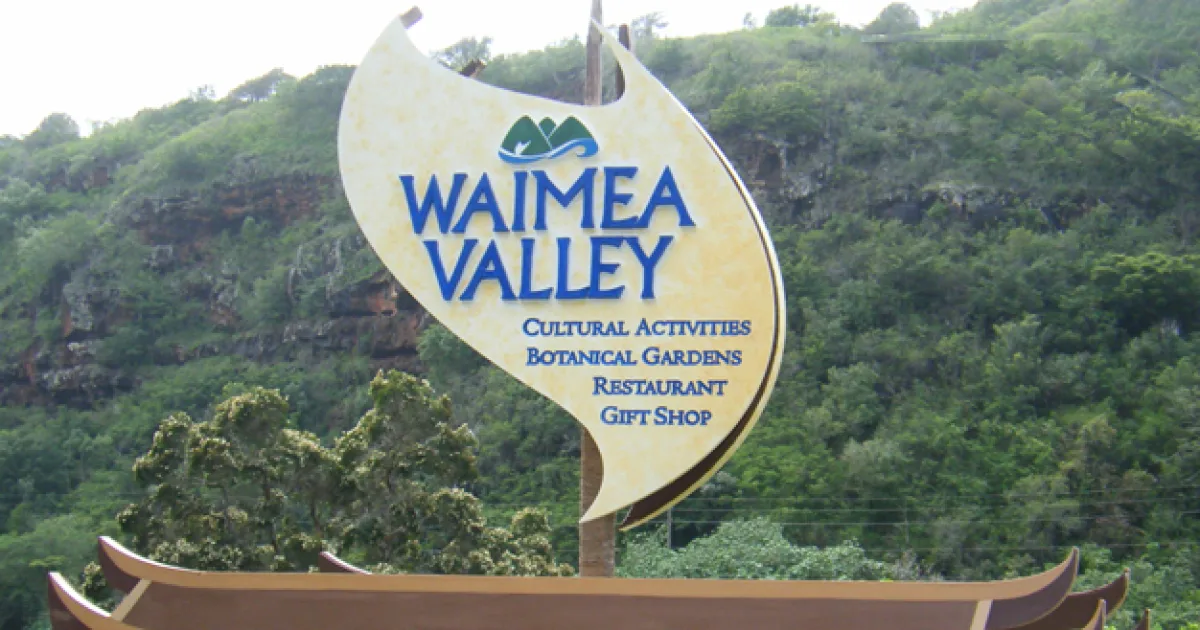 Waimea Valley Trail